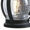 Westinghouse Fixture Wall Outdoor 8W Dusk to Dawn Canyon Txtrd, Black Clear Crackle Glass 6120400 - alternate 7